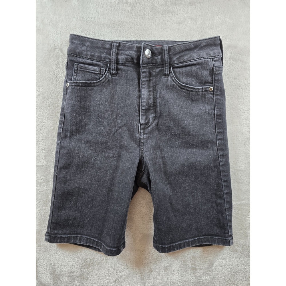 Guess Shorts Womens Black Denim 7.5" Inseam Fit 24x7.5 *Read